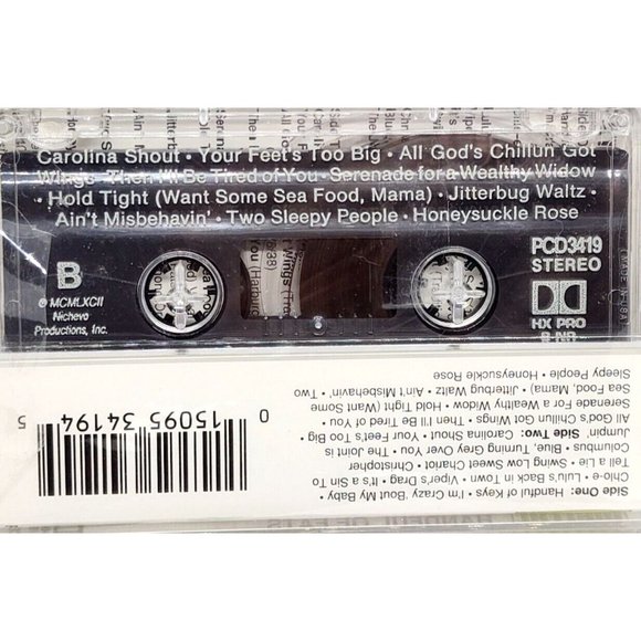 Pro Arte Digital Fats Waller Handful Of Fats Cassette Tape - Picture 5 of 8